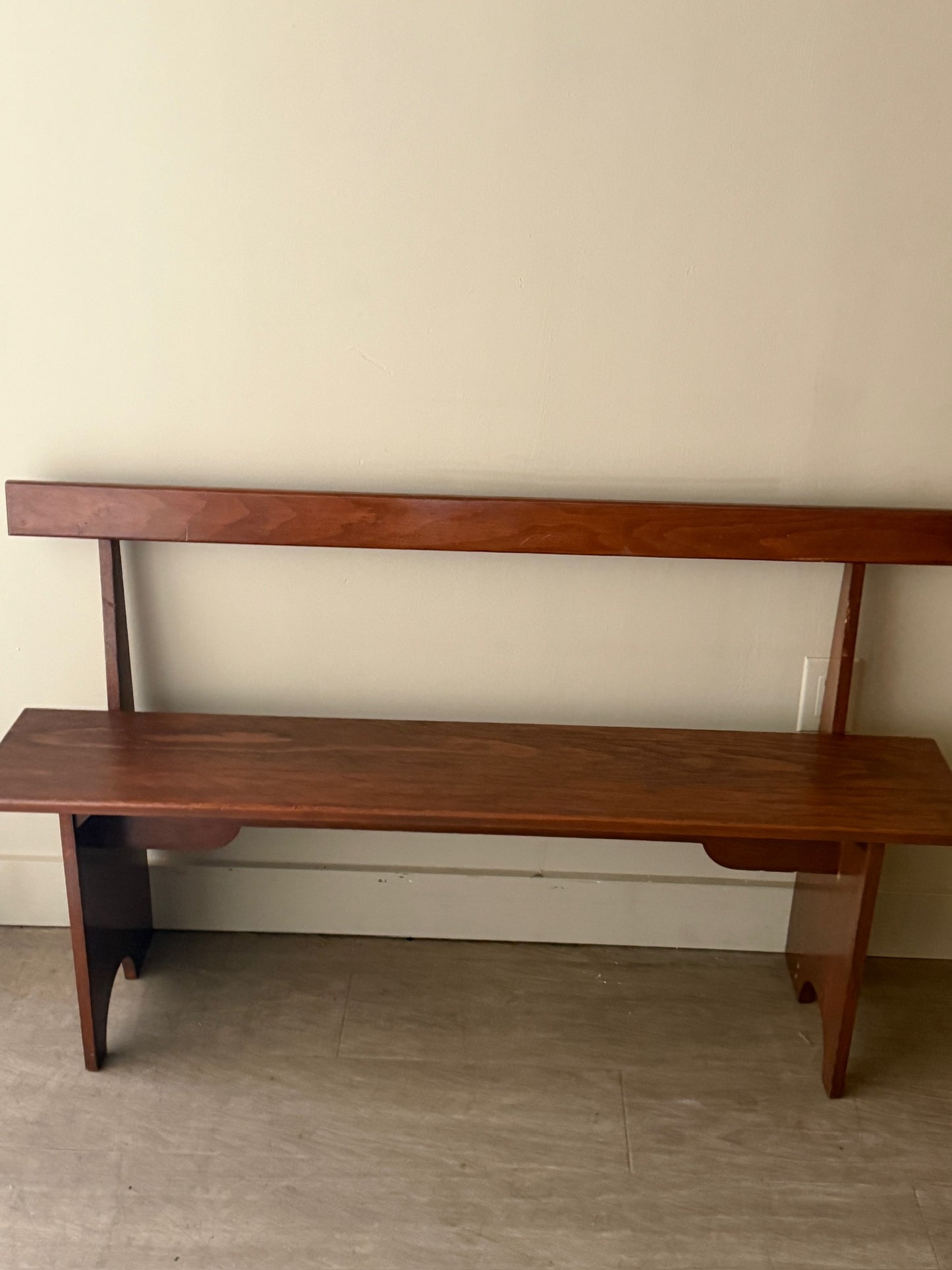 Pine bench