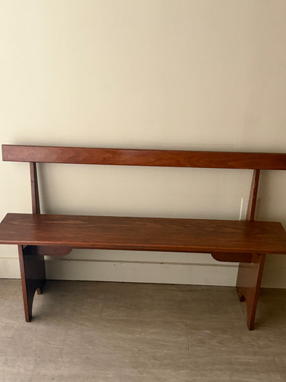 Pine bench