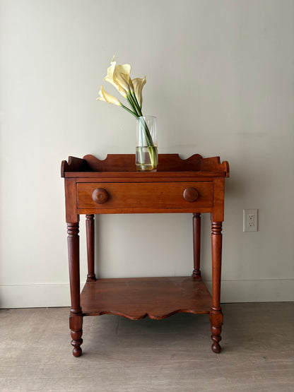 Pennsylvania Sheraton cherry washstand