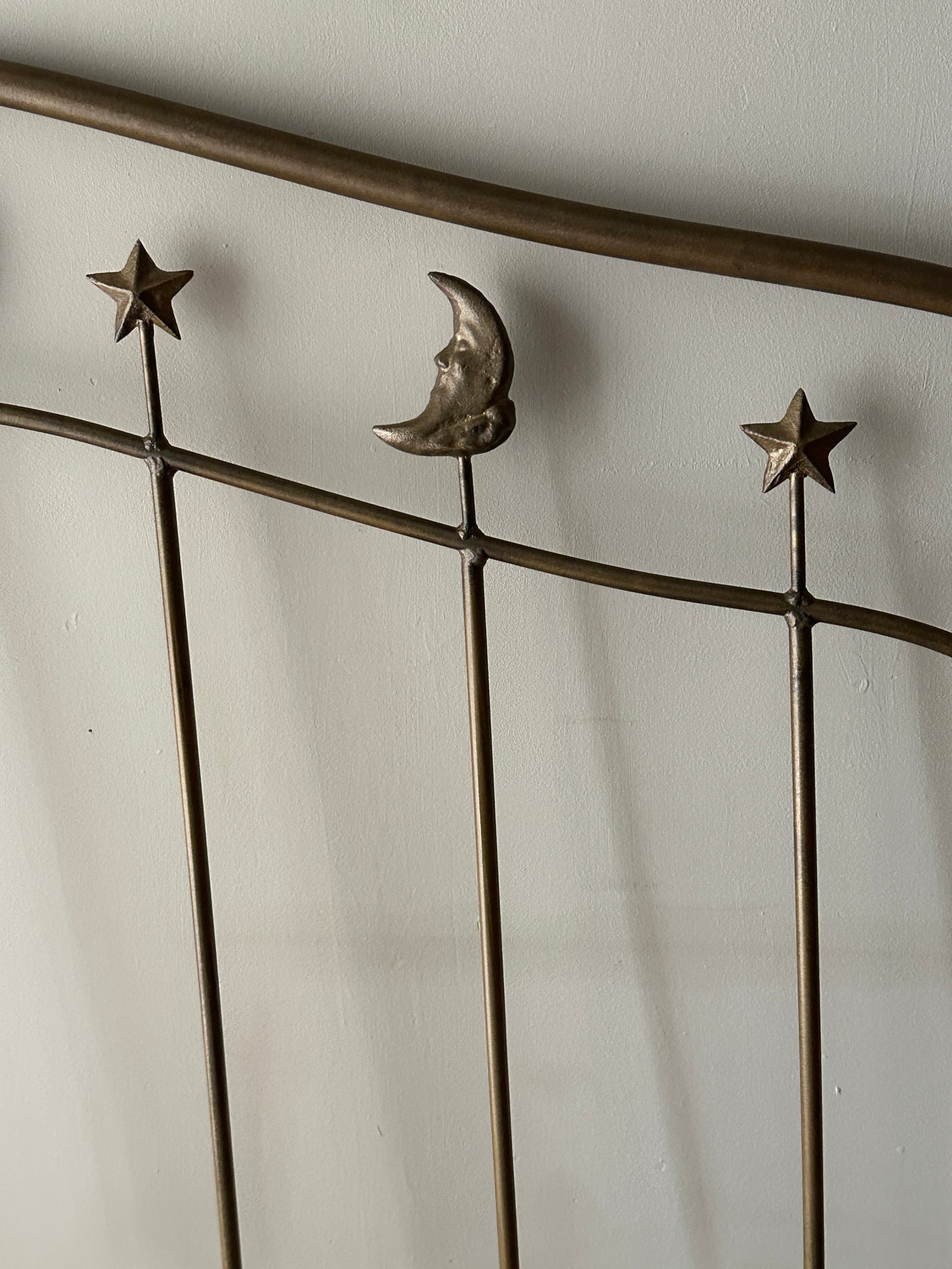 Metal headboard. Queen.