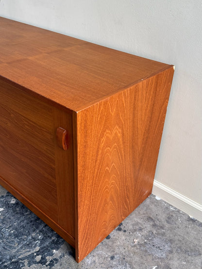 Danish teak credenza