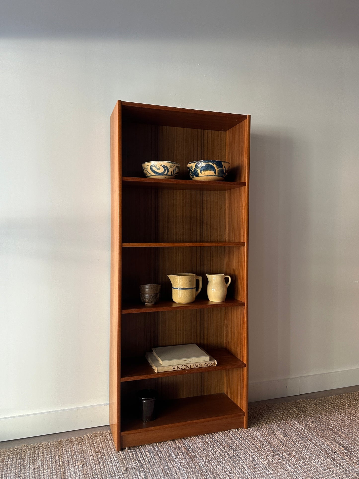 Danish teak shelves