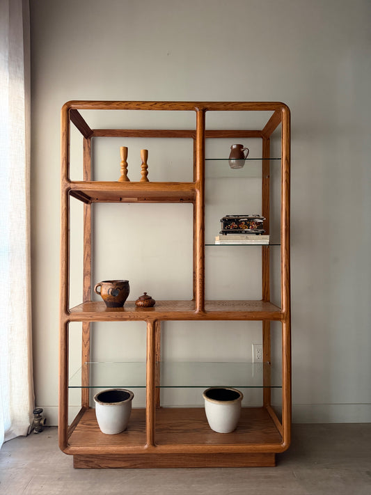 Oak etagere