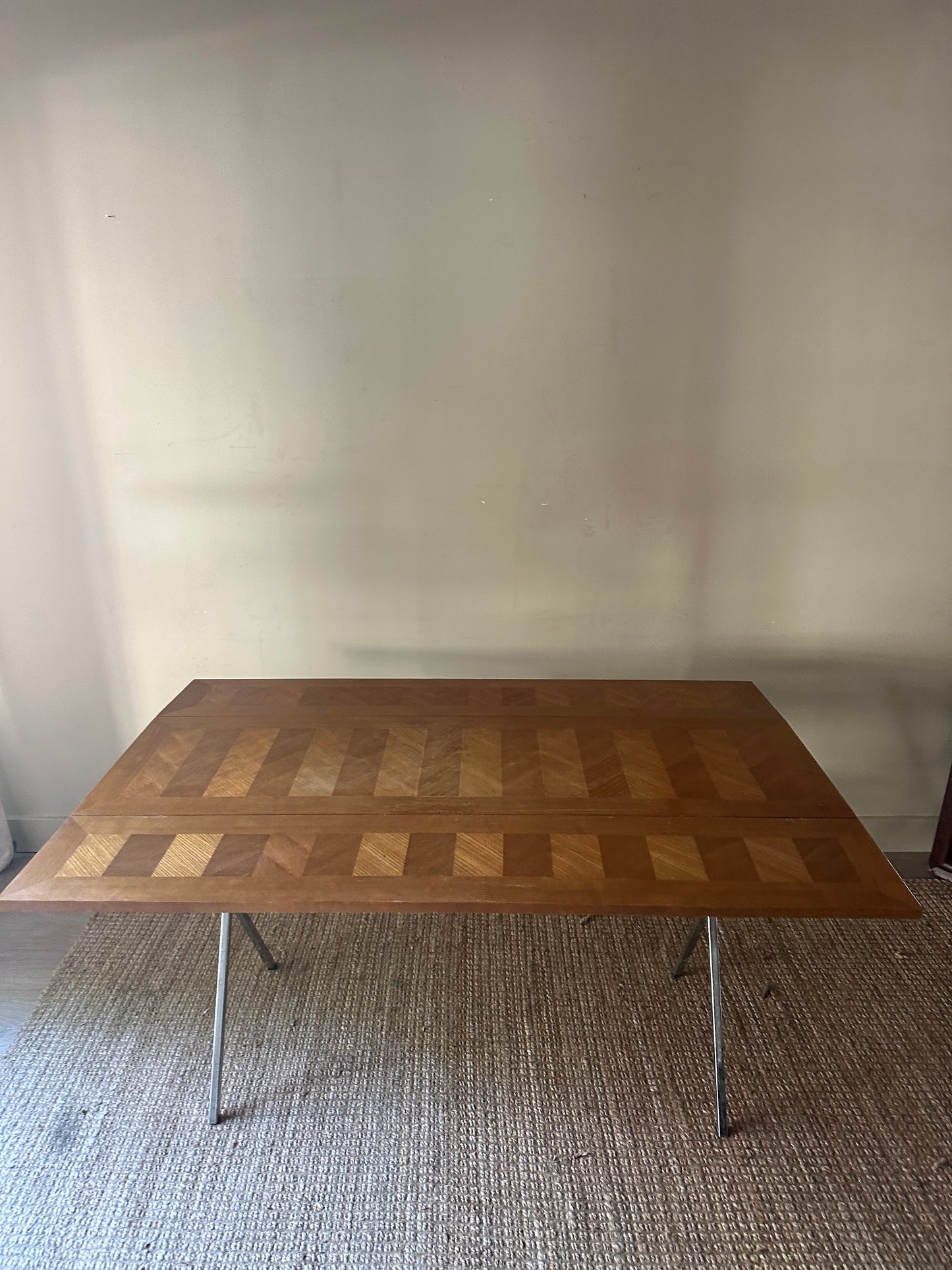 Oak Herringbone drop leaf