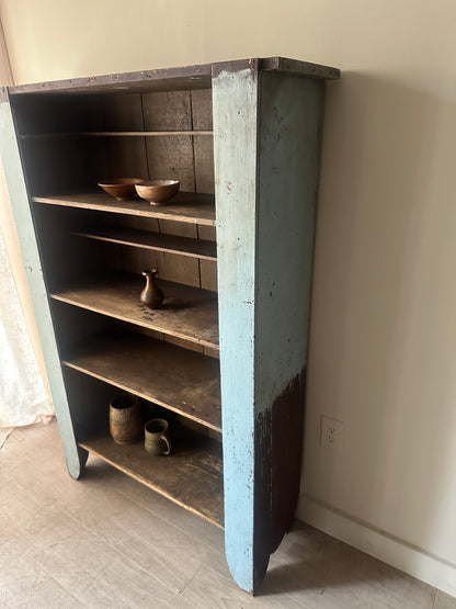 Painted farmhouse cabinet