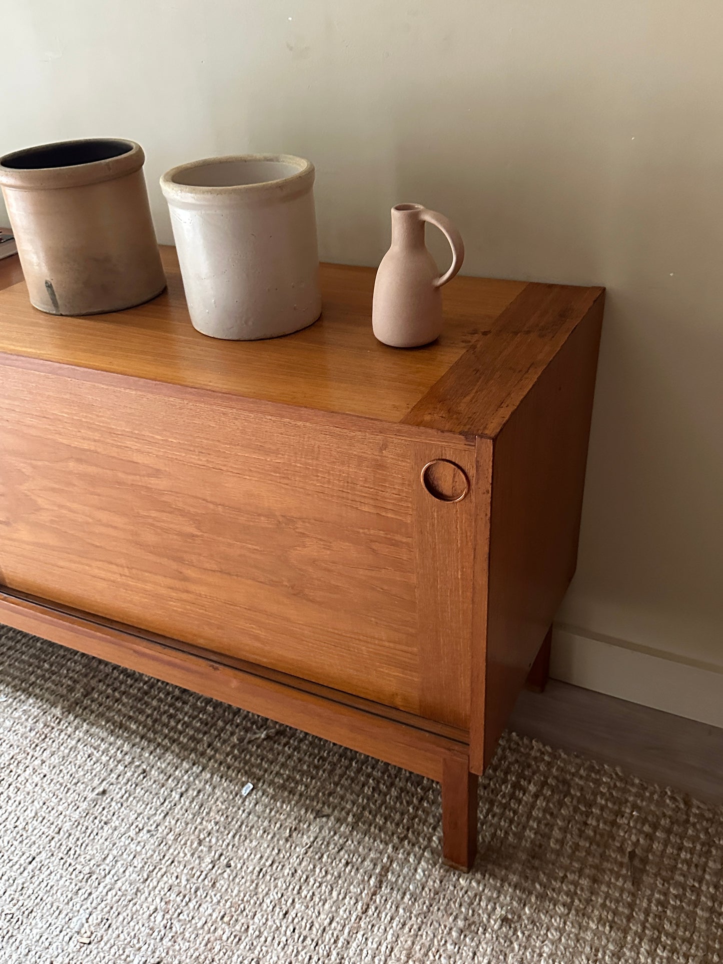Teak credenza