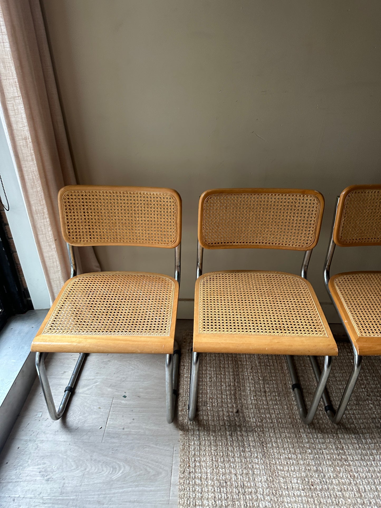 Cesca dining chairs