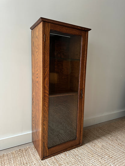 Oak display case