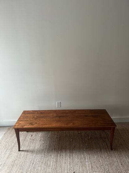 Walnut coffee table