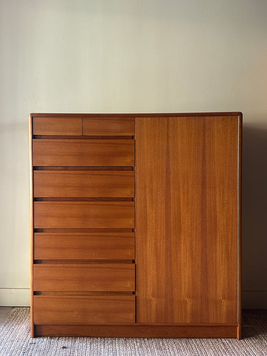 Teak Gentlemen’s Dresser