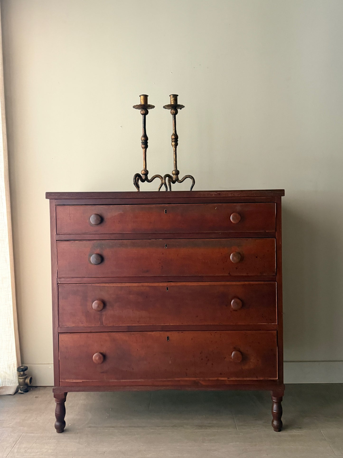 Sheraton cherry dresser