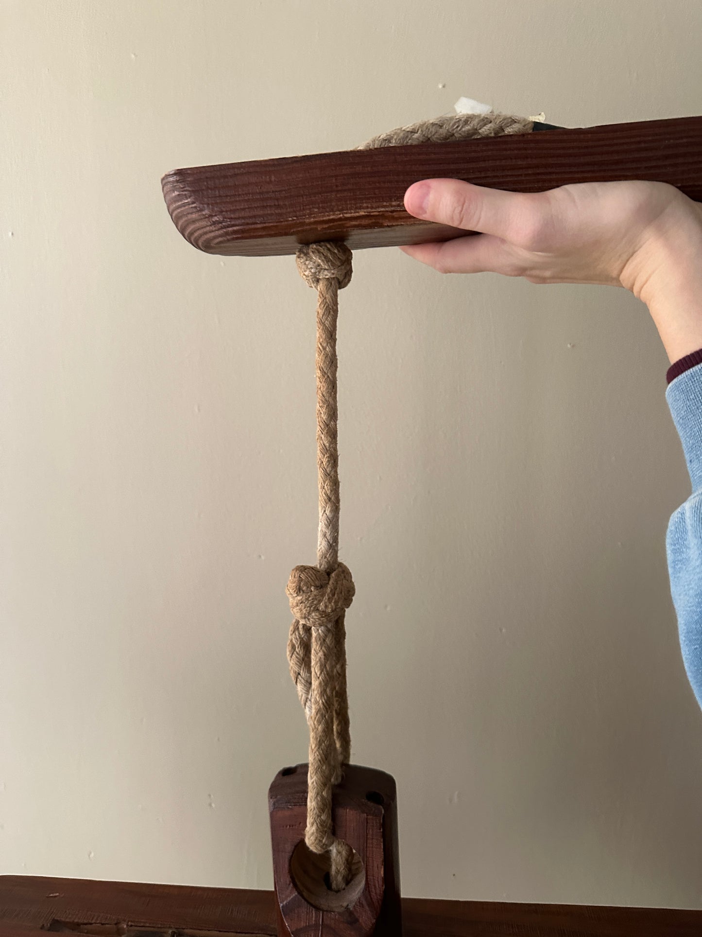 Pine and glass pendant