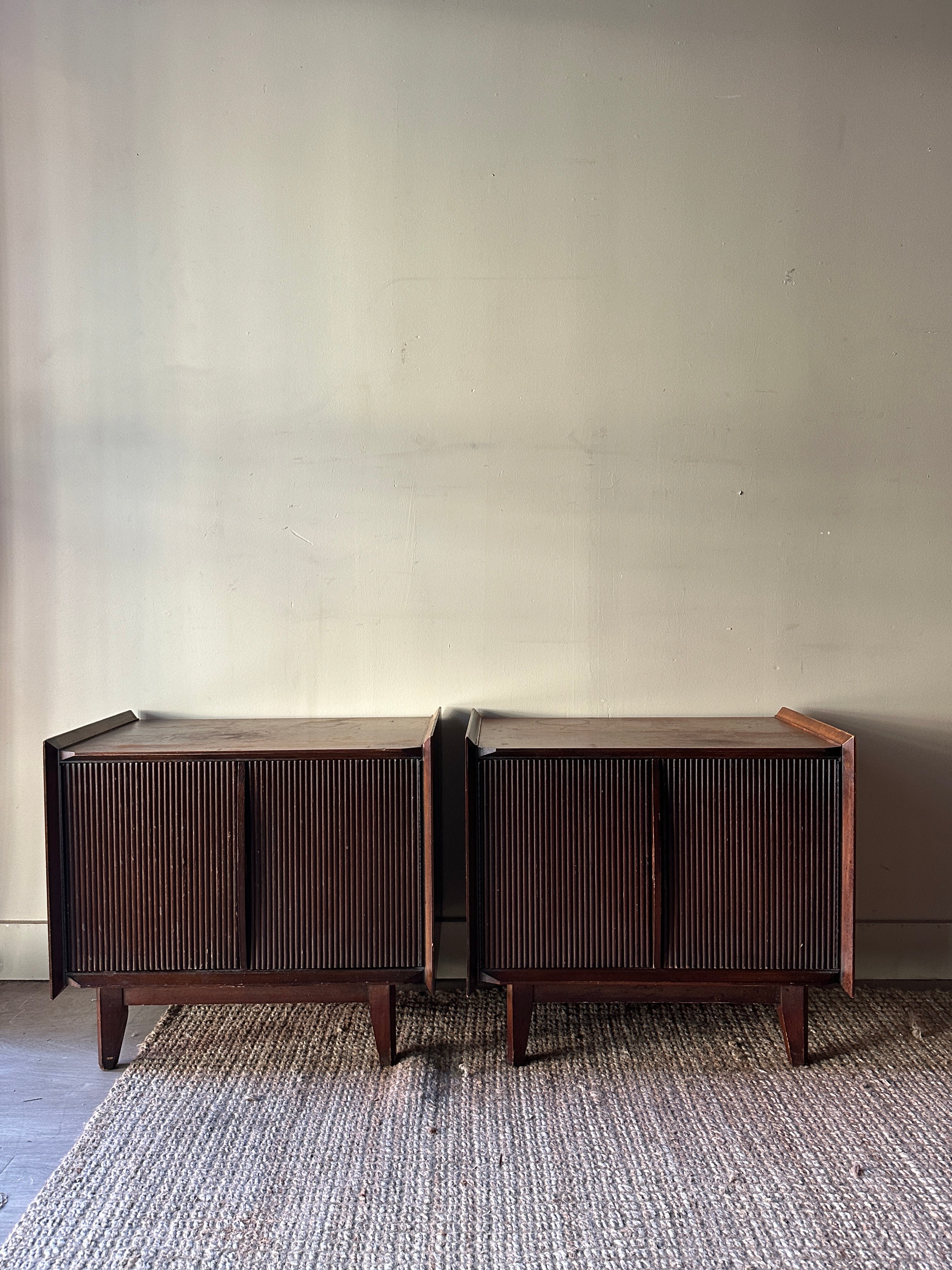 Walnut side tables. Sold individually. – Good Behavior