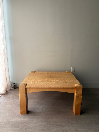 Maple coffee table
