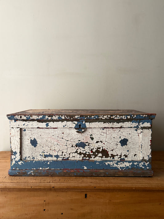 Small painted chest