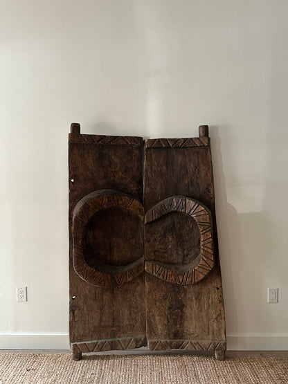 Naga hand carved double doors