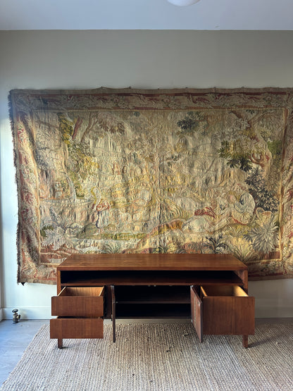 Walnut credenza