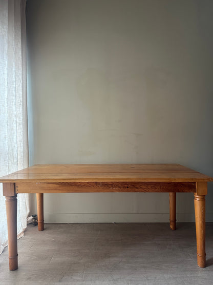 Pine dining table