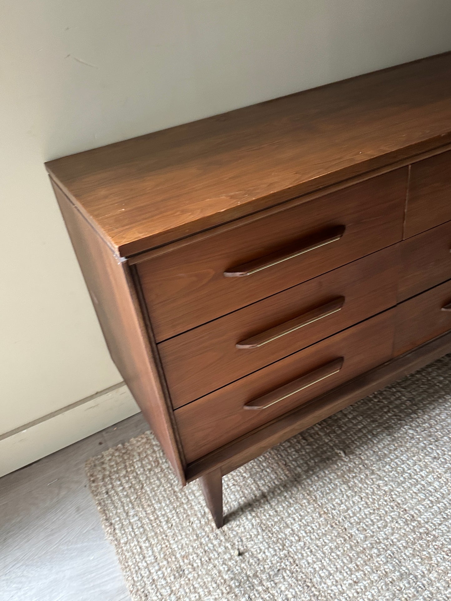 Walnut credenza