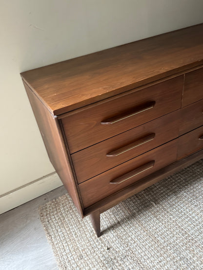 Walnut credenza