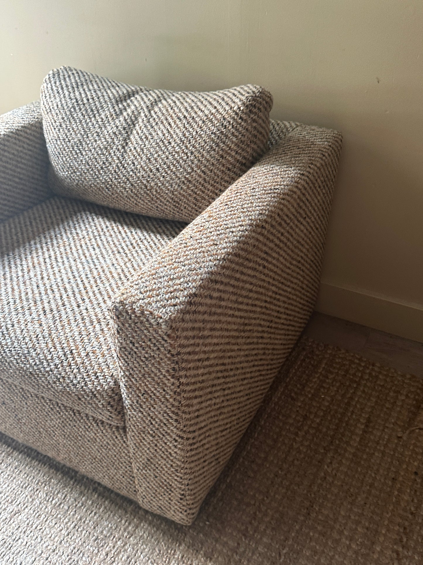 Wool armchair