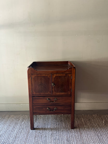 Walnut side table