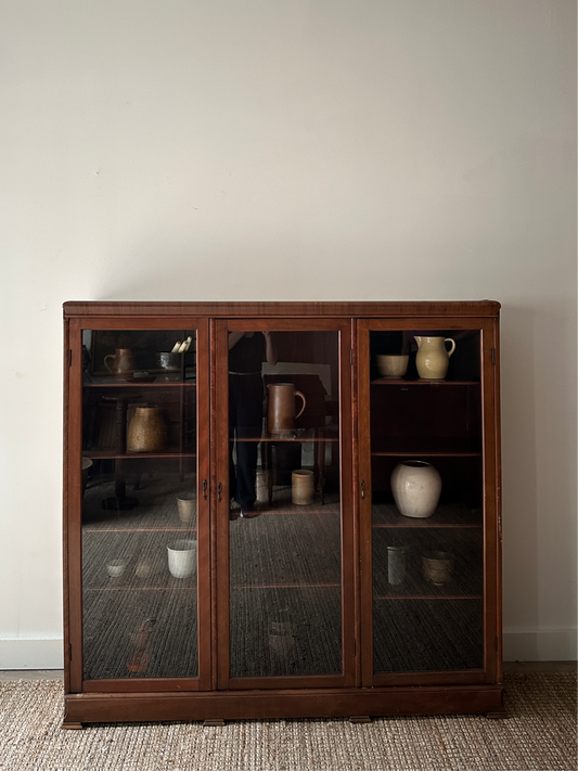 Oak display case