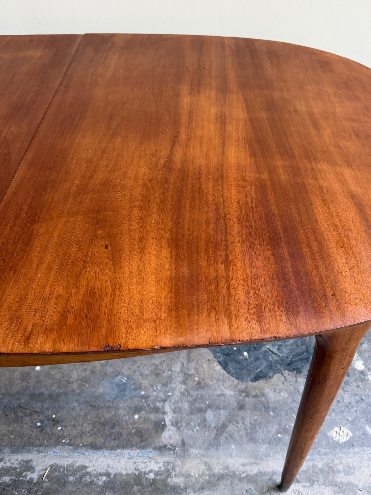 R-Way walnut dining table