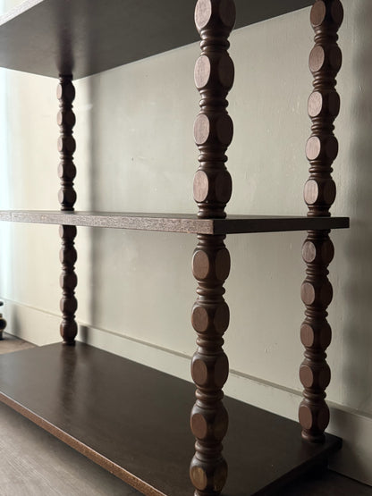 Oak etagere