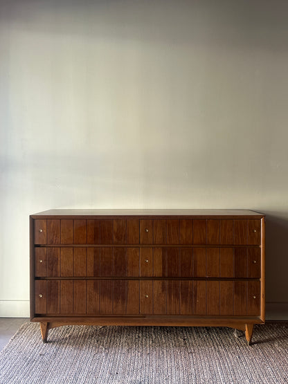 Walnut credenza