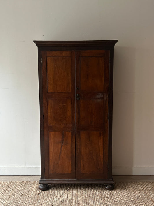 Edwardian bun foot cupboard