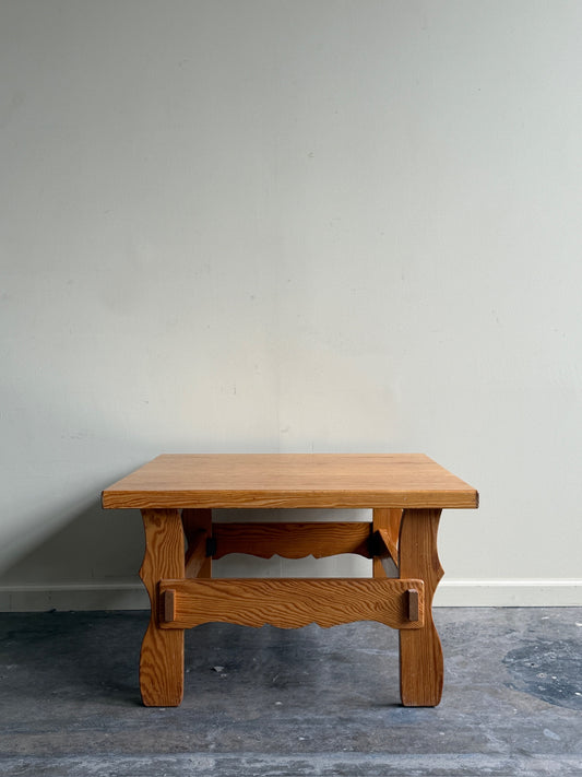 Scandinavian pine coffee table