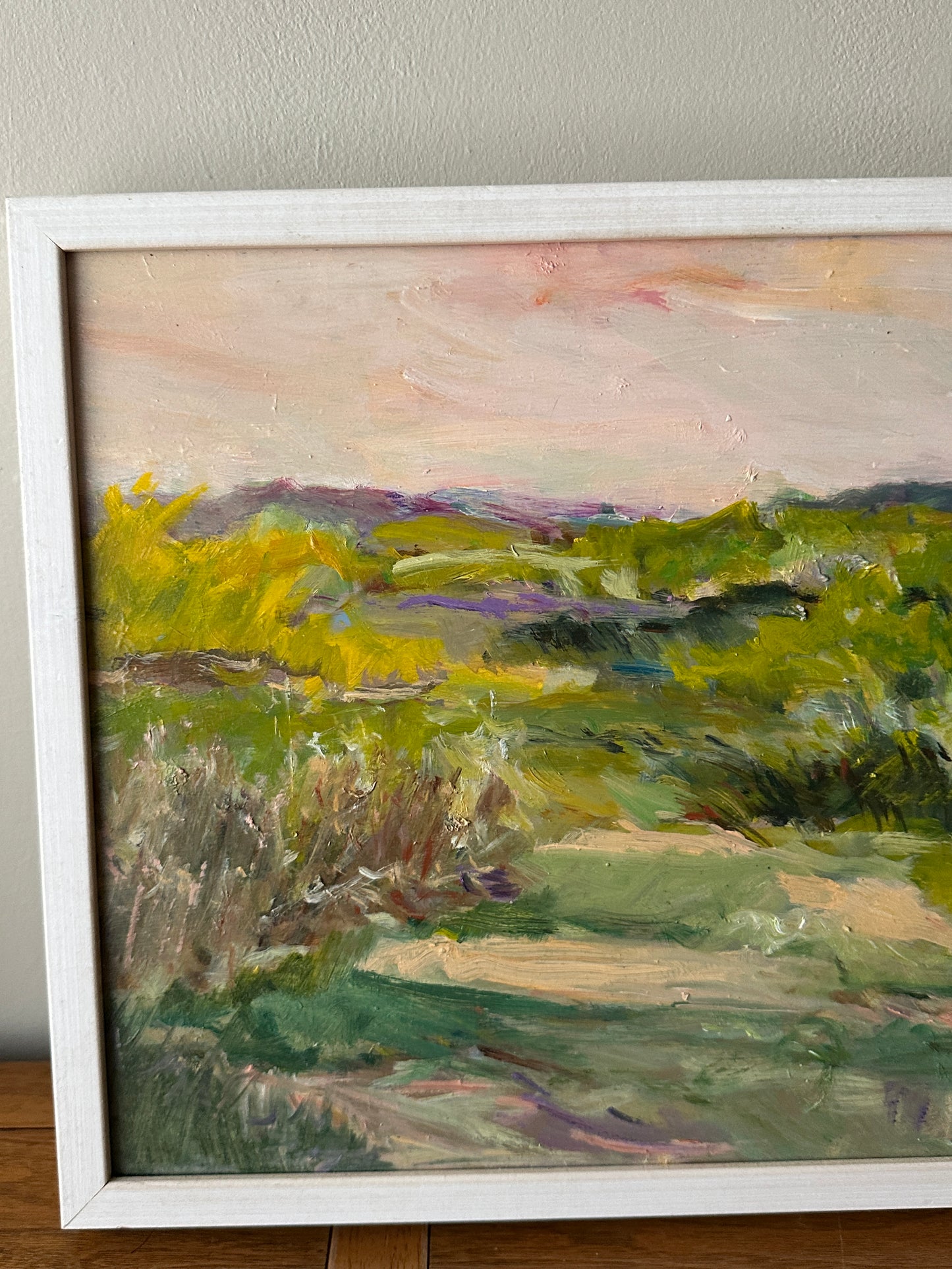 Landscape oil painting