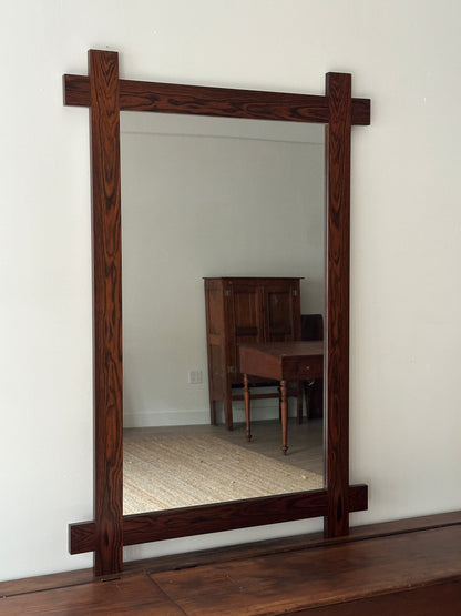 Rosewood mirror