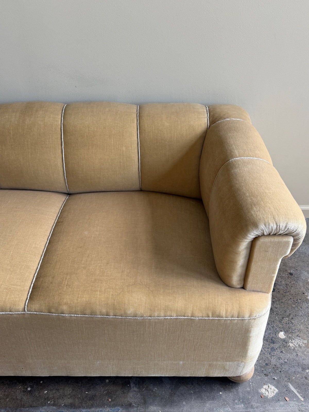 Dutch mohair sofa