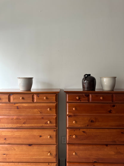 Pine dresser left