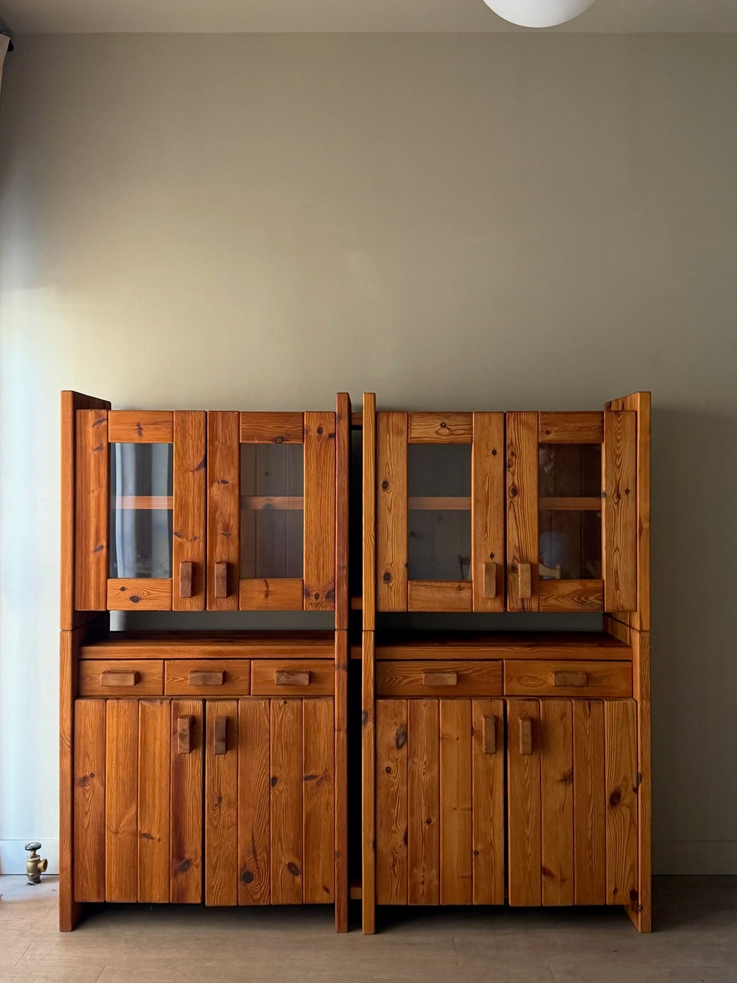 Hans Frydendal pine cabinet (right)