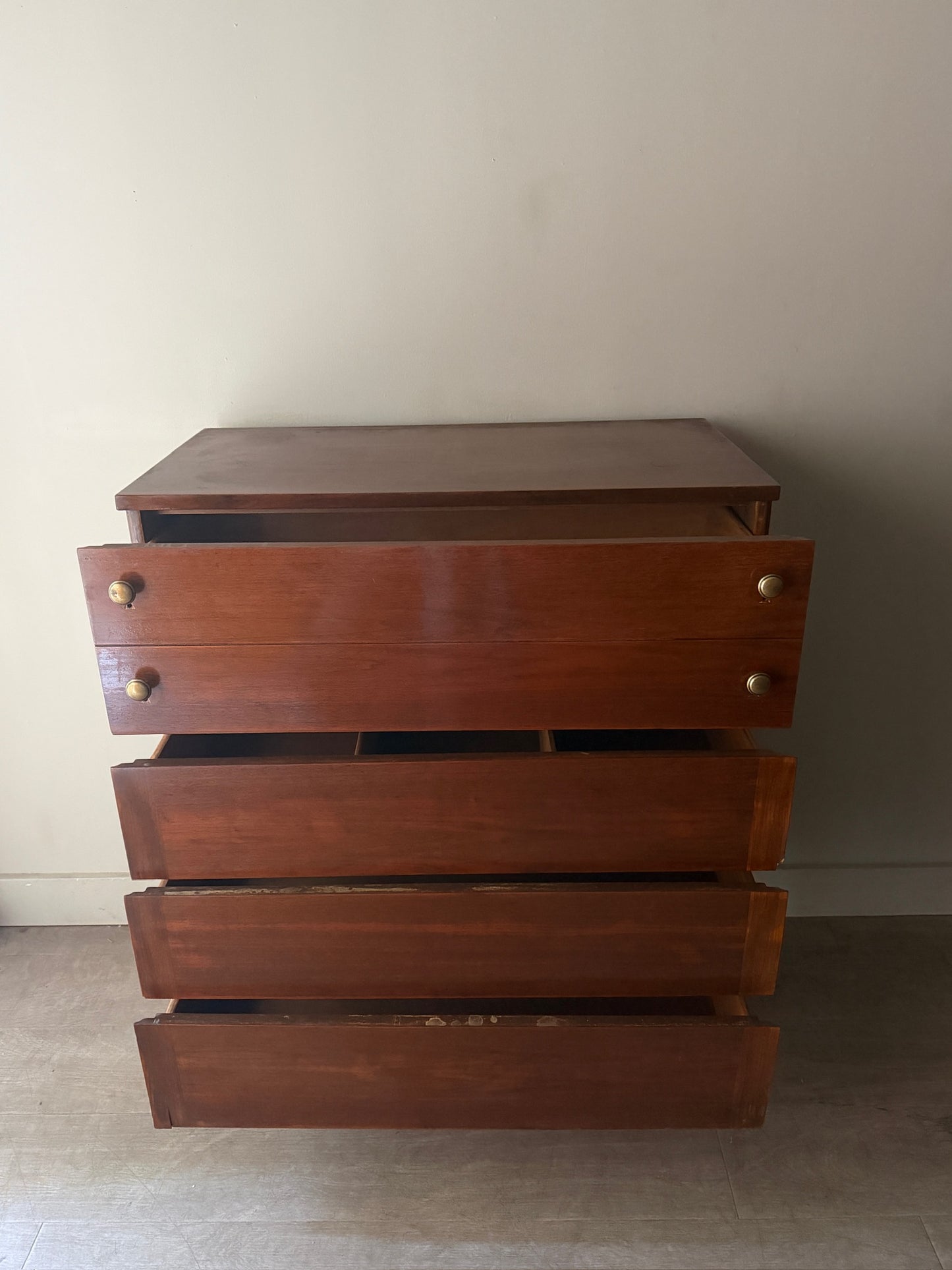 Stanley walnut dresser