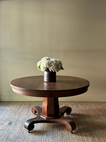 Oak dining table