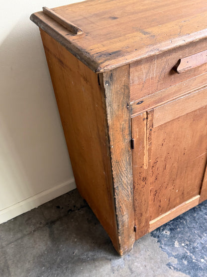Pennsylvania Dutch pine jelly cupboard