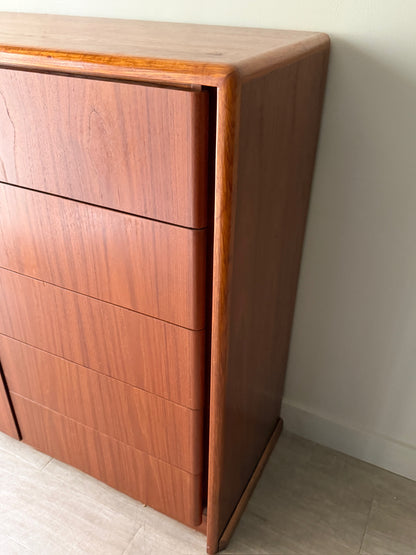 Danish teak side by side