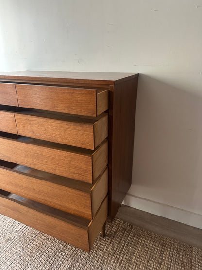 Walnut tallboy