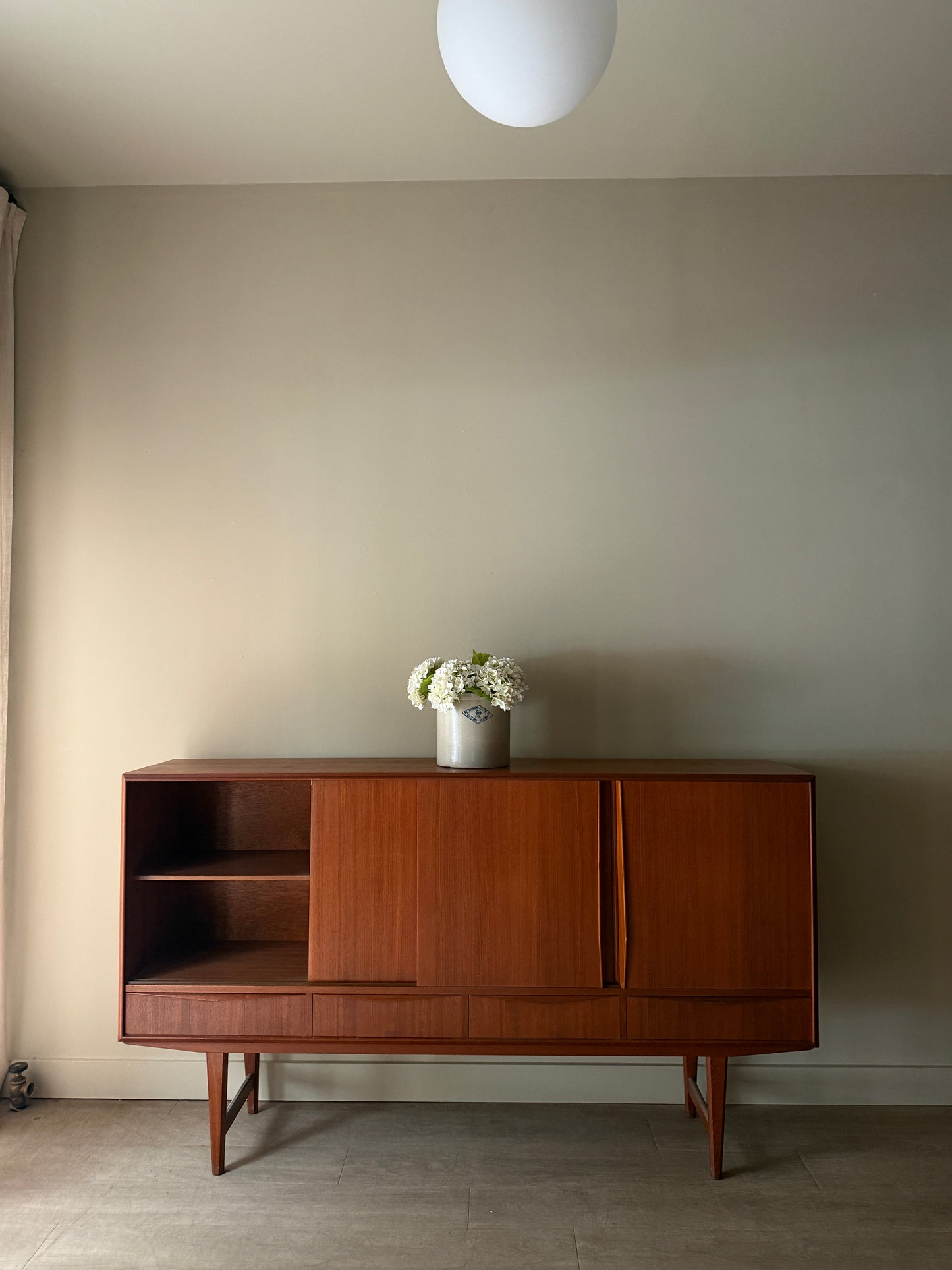 E. W. Bach for Sejling Danish teak sideboard