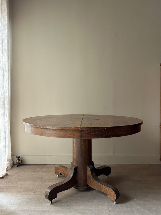 Oak dining table