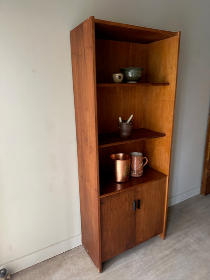 Walnut bookcase