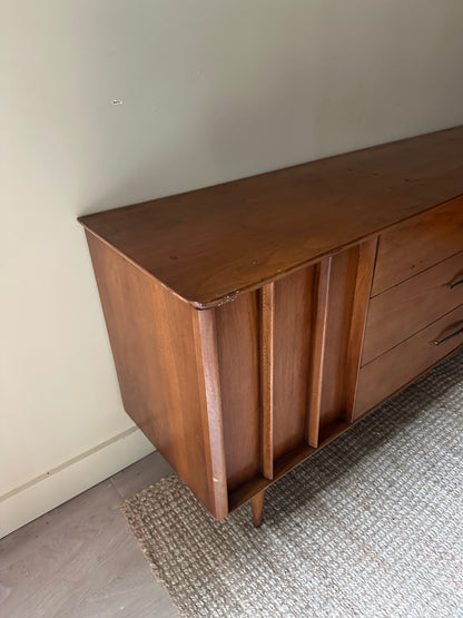 Walnut credenza
