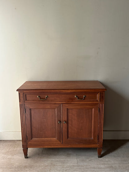 Kindel cherry directoire style cabinet