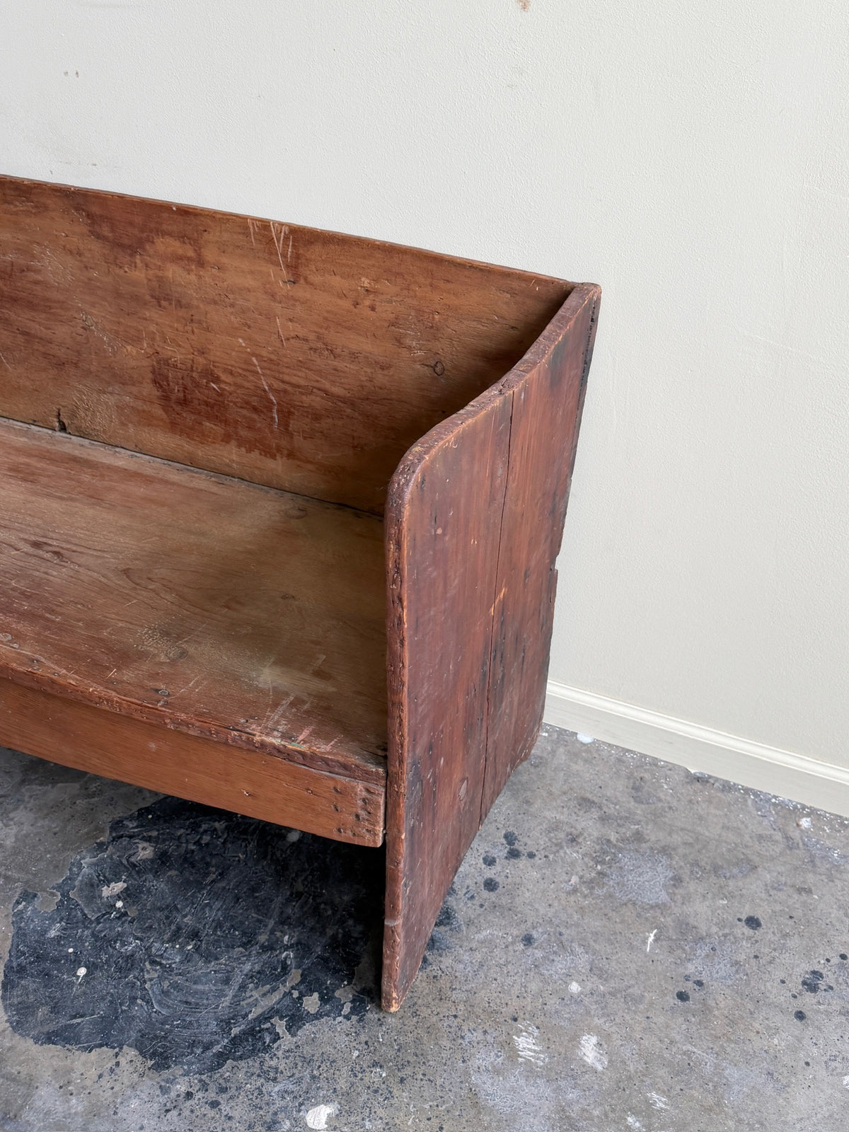 Pine bench