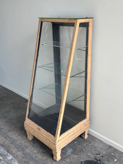 Painted mercantile display case