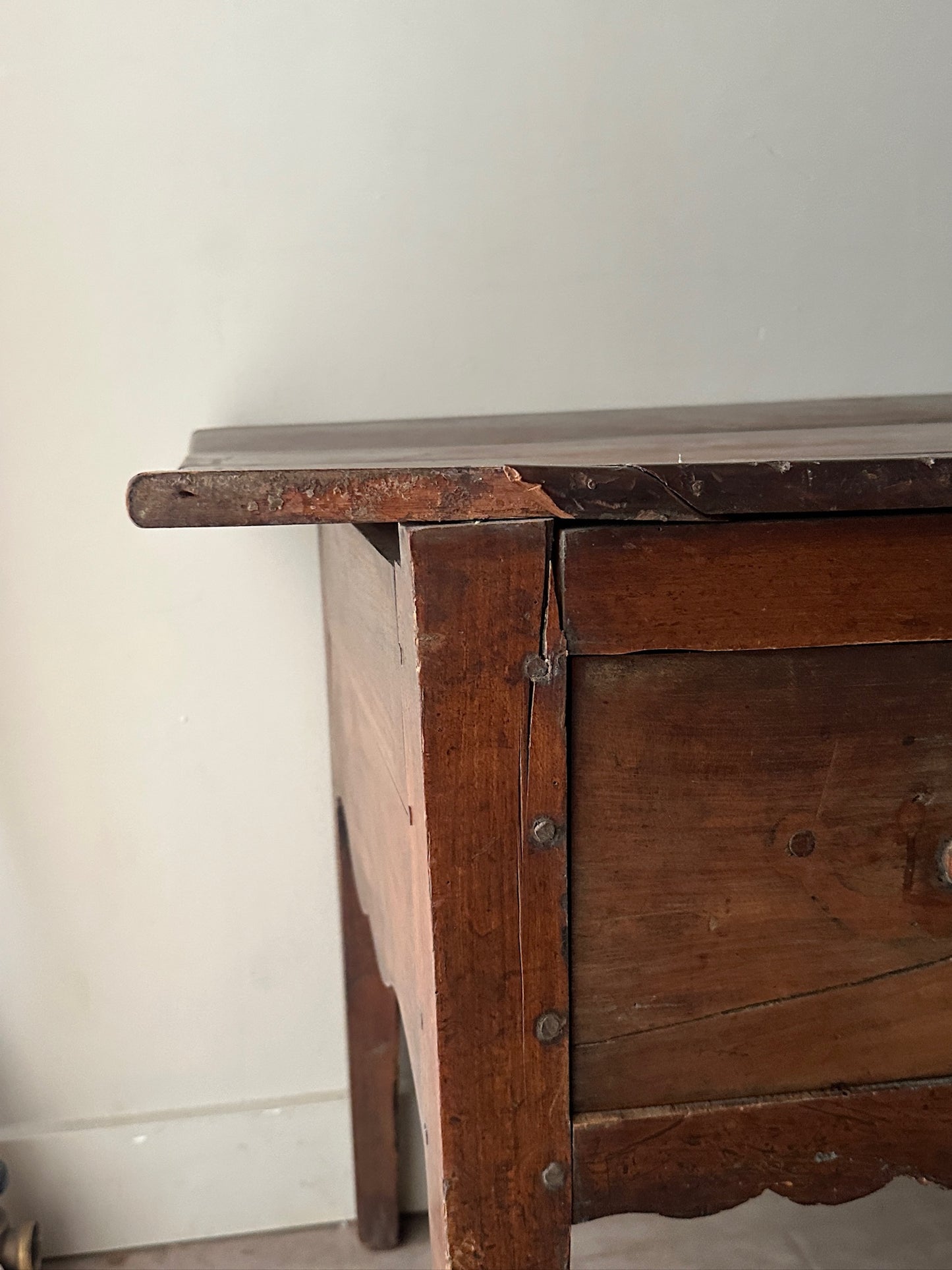 French Walnut Baker’s Table